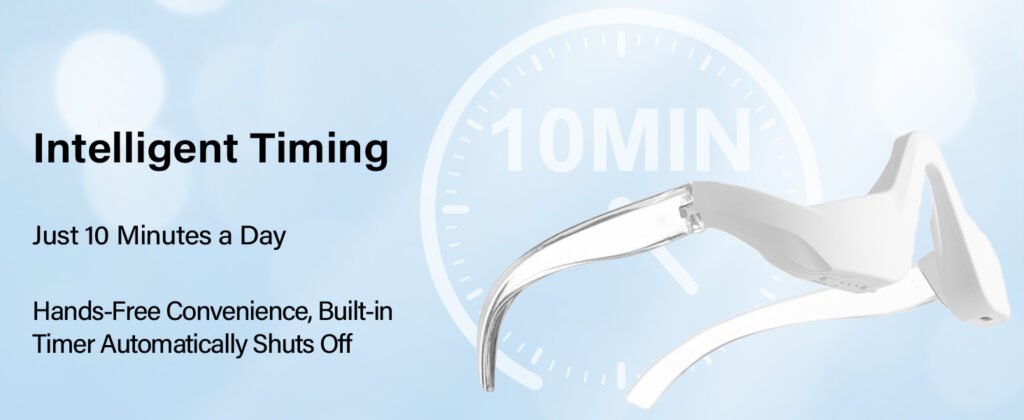 under eye red light therapy device