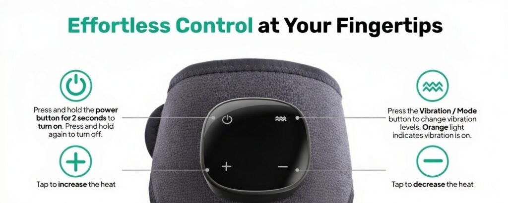 wearable shoulder massager with air compression