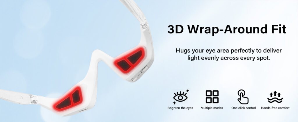led red light therapy eye device